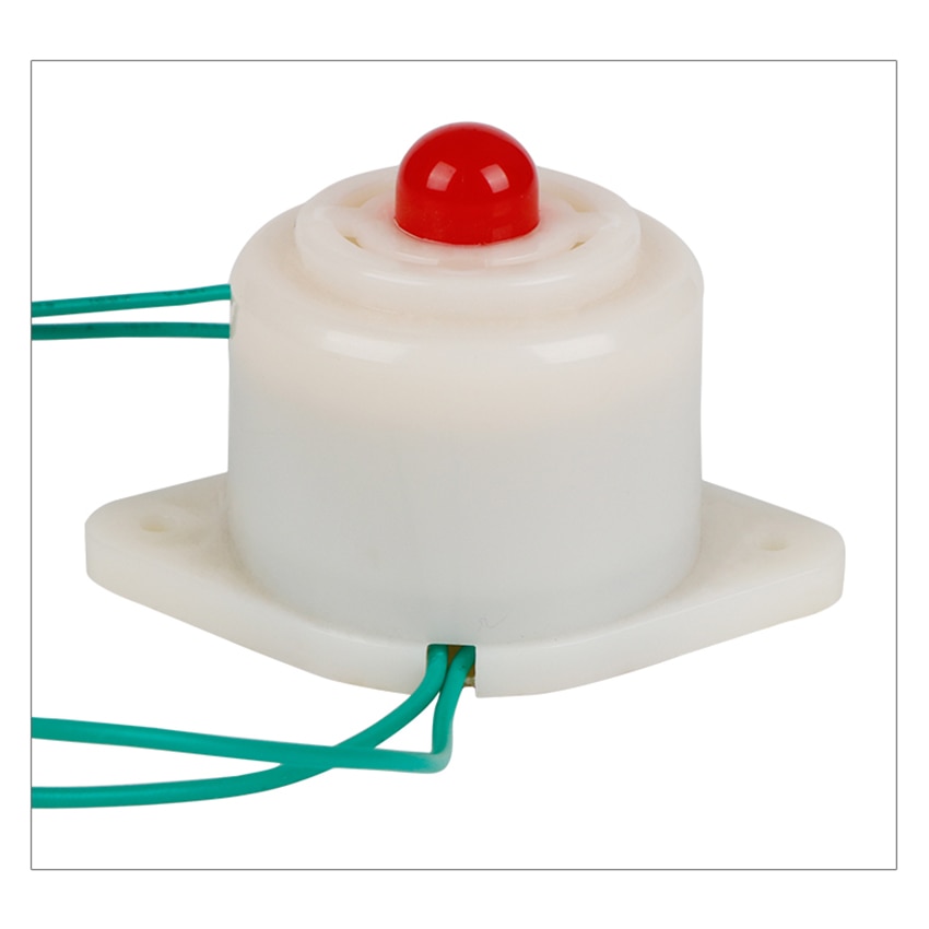 Electronic Buzzer Alarm High-decibel 12V,24V,220V Sound and Light alarm waterproof Indicator flashing light Security Alarm