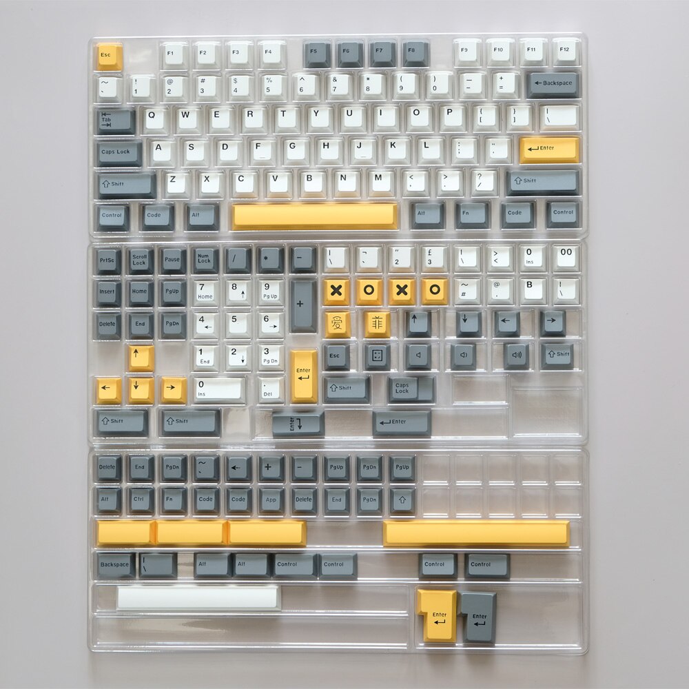 Cherry Profile DOUBLE SHOT 173 Keys GMK Jamon//Aero/Marrs Green Keycap For GMMK Pro NJ68 Mechanical Gaming Keyboard: Industry