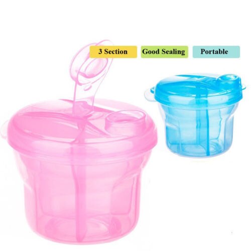 Spedbarn baby melk pulver formel dispenser mat beholder potten oppbevaring mateboks