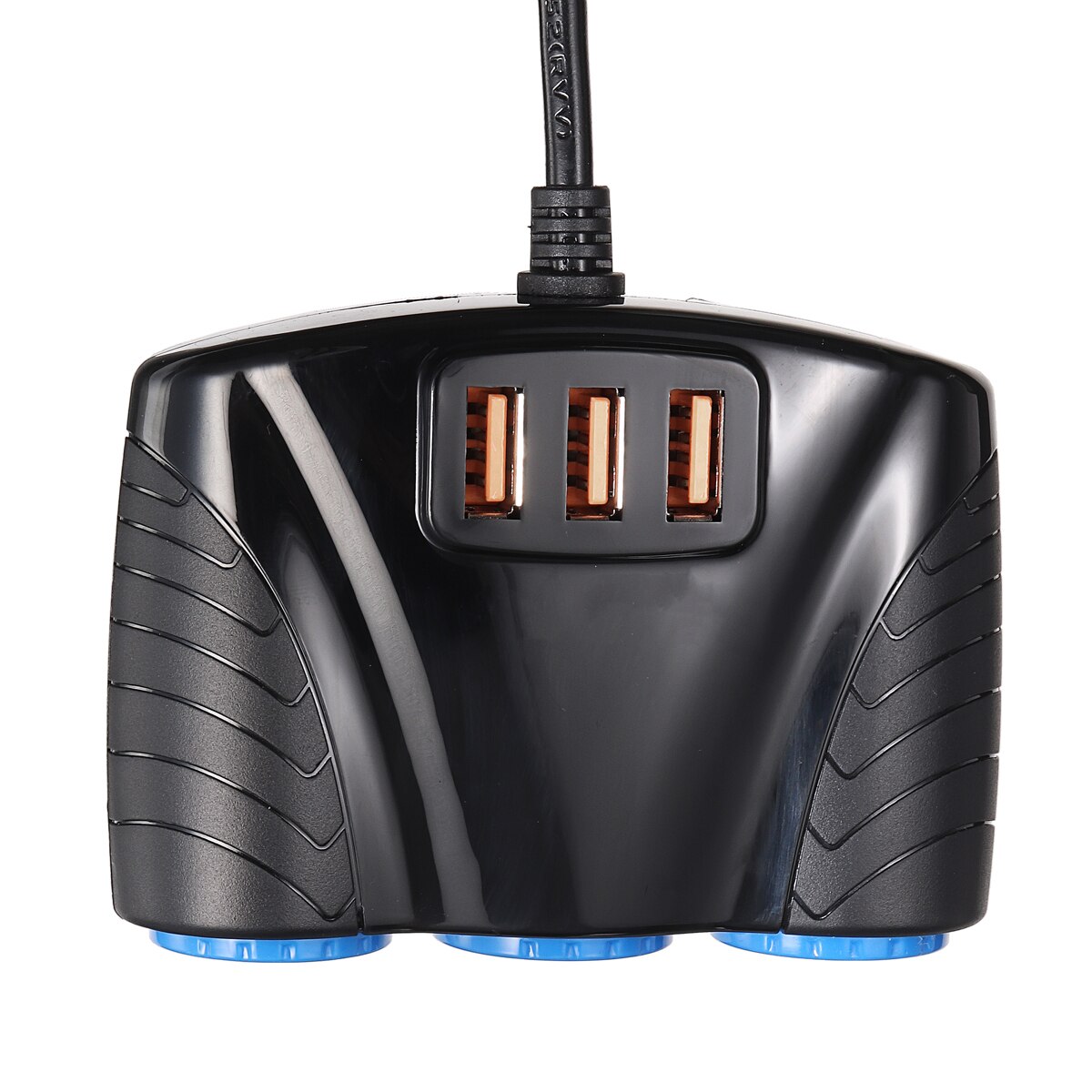 3 Usb-poort 3 Way Sigarettenaansteker Splitter Charger 120W Power 3.1A Usb Autolader Dc 12V 24V Voor Auto Elektronica