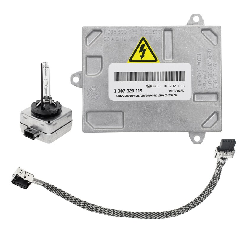 Hid Xenon Koplamp Ballast & Ontsteker & D1S Lamp 4300K Voor A4 Cadillac Dts Volvo C30 S40 1307329115 8E0907391B