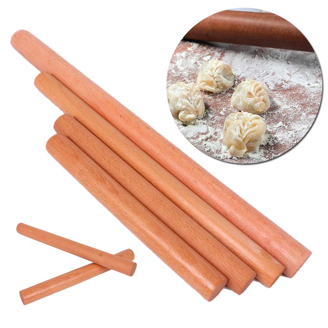 16cm taikinarulla leivonta keittiön ruoanlaitto työkalut keittiö puinen kaulin fondant kakun koristelu