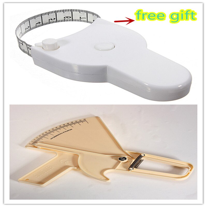 Personal Body Fat Caliper Skin Analyzer Measure Charts Fitness Slim Keep Health Tester Body Fat Monitor Sebum Meter Folder