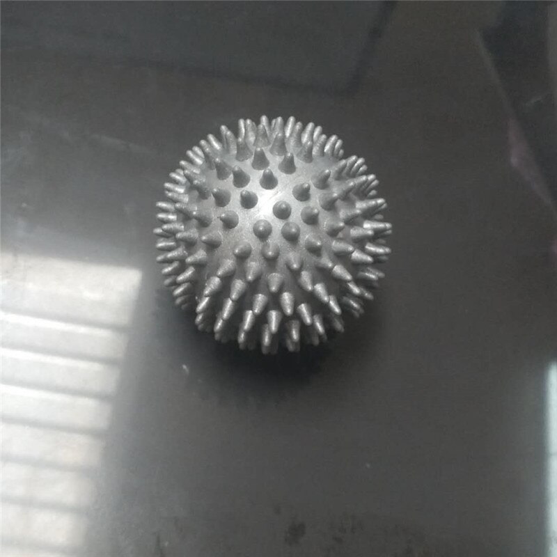 7/7.5 centimetri di Yoga della Sfera di Massaggio Rilassante Muscolare Sfera di Massaggio Rilassante Muscolare Fitness Fallo di Mano-Piede Hedgehog Sfera di Massaggio: 7 5cm Gray