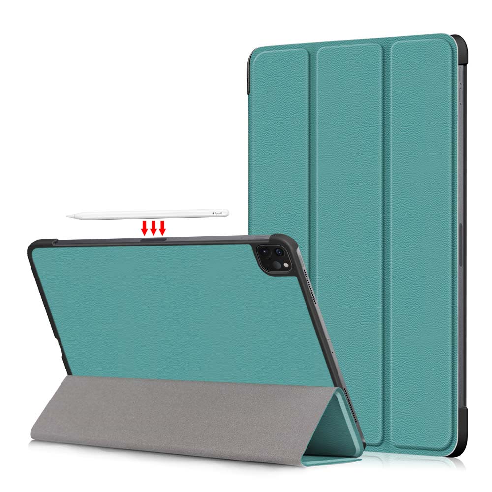 Fodral till ipad air 11  m2 magnetiskt vikbart pu-läder, hårt skal till ipad pro 11 , 13 -tums air 13, surfplatta: 1 / Blå