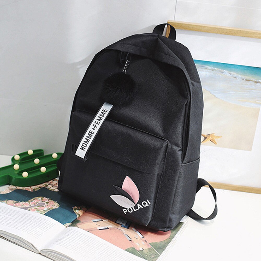 Canvas Vrouwen Rugzak Effen Schooltassen voor Tienermeisjes Jongen Rugzak Casual Reizen Rugzakken Schooltas Satchel Sac a dos