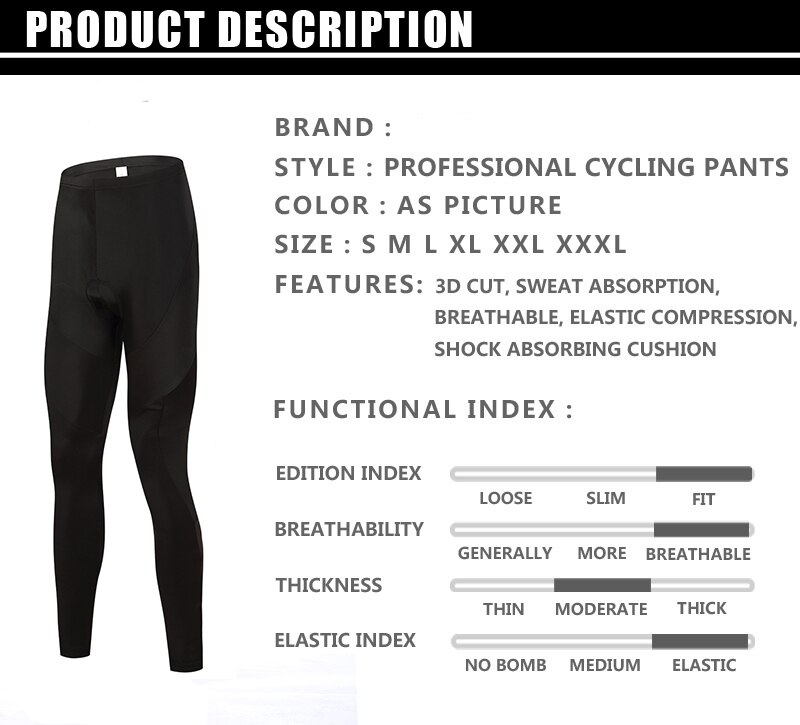 MIMRAPR 2019 pro squadra Nero CICLISMO Pantaloni LUNGHI Ciclismo Manica Abbigliamento Sottile stile Pantaloni Da Equitazione di Vendita Della Fabbrica 02-107
