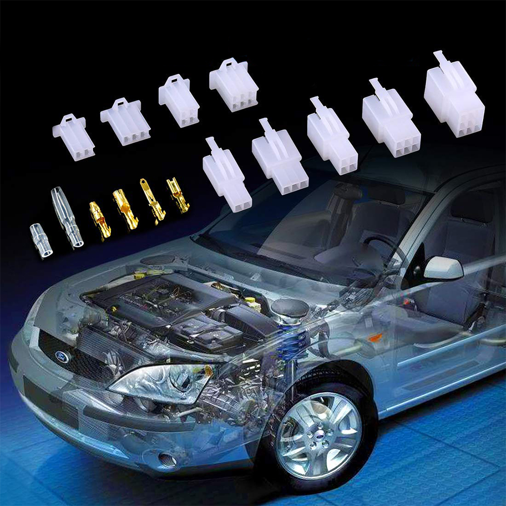 380PCS 2/3/4/6 pin Sumitomo 2.8mm Series Male Female Wire Harness Motorcycle Automotive Cable Connector