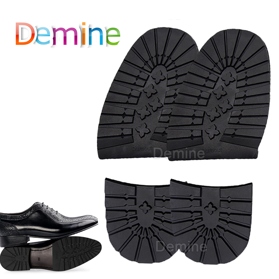 Demine Thick Rubber Outsoles Insole Anti-slip Business Shoes Boots Paste Bottom for Men and Women Apply DIY replacement Sole