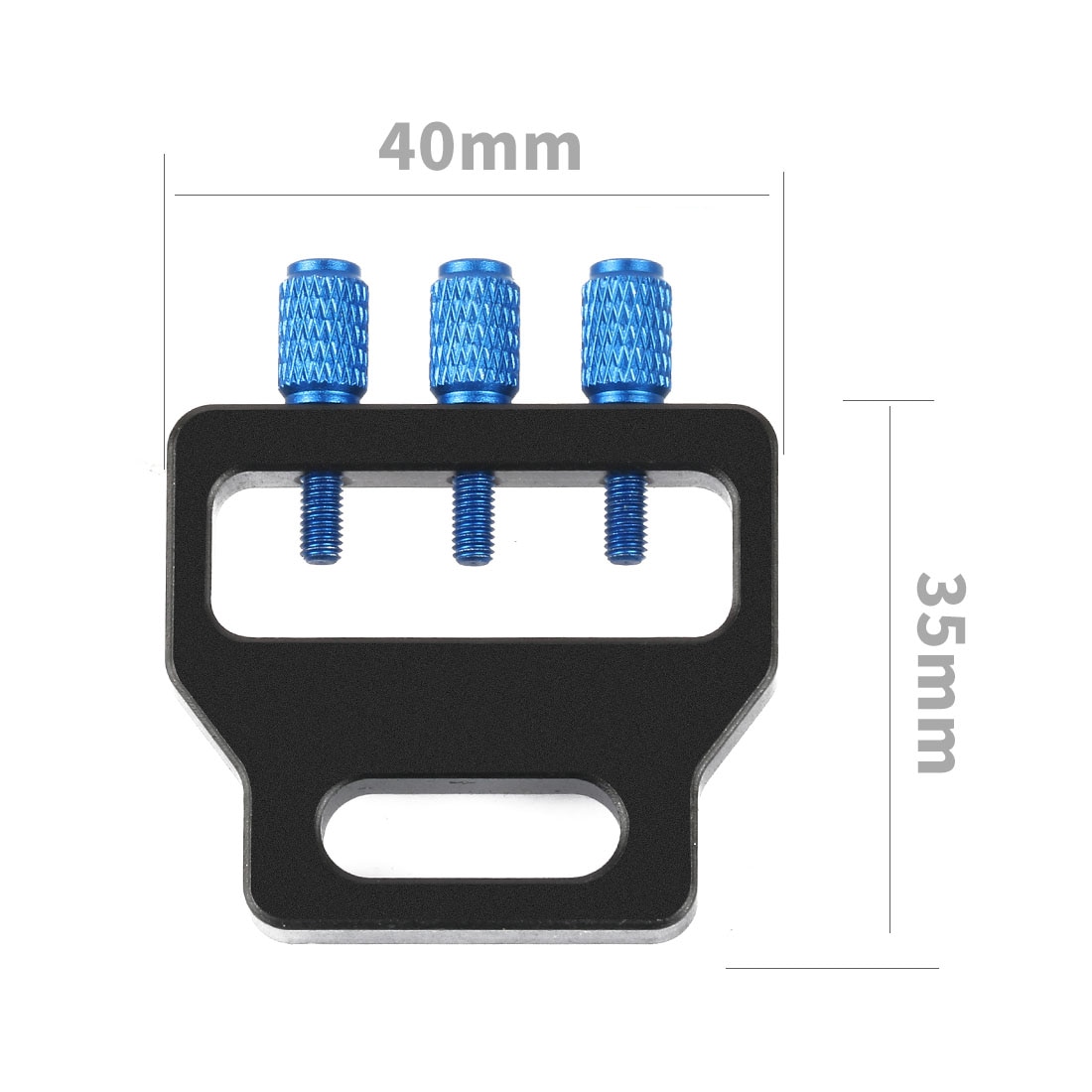 BGNing Aluminum alloy USB Cable Clamp for BMPCC 4K 6K Cable Clip Mount Adapter Holder for Blackmagic Pocket Cinema Camera