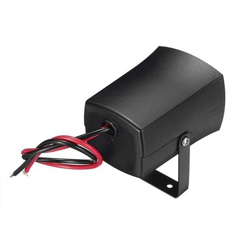 1 Pcs Horn Ring Alarm System Siren Speaker Sound Alarm Speaker & 2 Pcs Car Smart Remote Key 4 Button