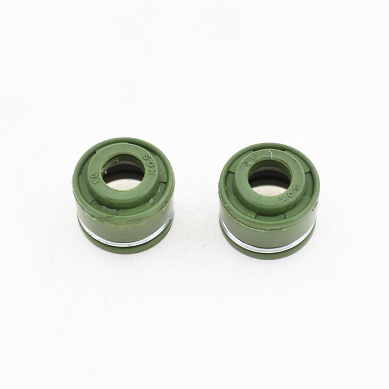 Válvula de admisión de motor de motocicleta, válvula de escape, sello de aceite de guía para Suzuki GN125 GS125 GN GS 125 125cc, repuestos de motor