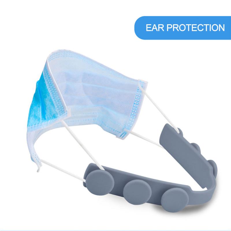 1/3Stck Einstellbare Anti-Spule Maske Verlängerung Schnalle Komfortable Gesicht Maske Ohr Haken Schutz Maske Verlängerung Sparer Sanft Gurt