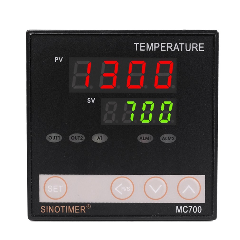 Digital PID Temperature Controller Relay Output K Thermocouple Or PT100 Input Heating Or Cooling With Alarm