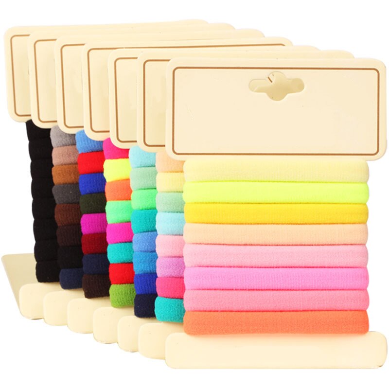 8 Teile/satz Mädchen Elastische Stirnband Haar Band Candy Headwear Haar Seil Kinder Haar Zubehör