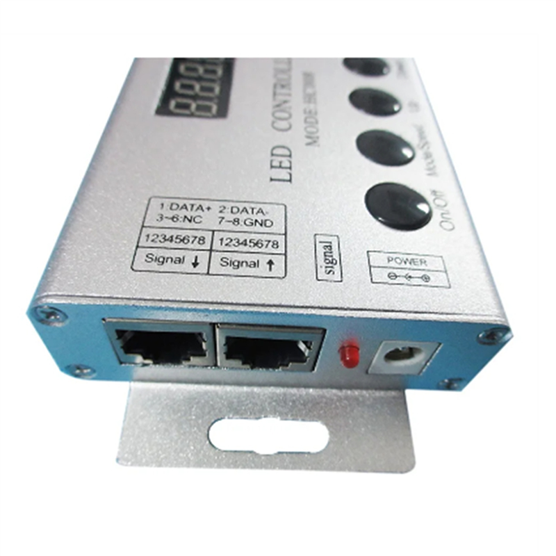 FORW-2X HC008 Programmable LED Controller 133 Effect Mode RF Control 2048 LED Pixel For WS2811 WS2812 RGB LED Strip Light