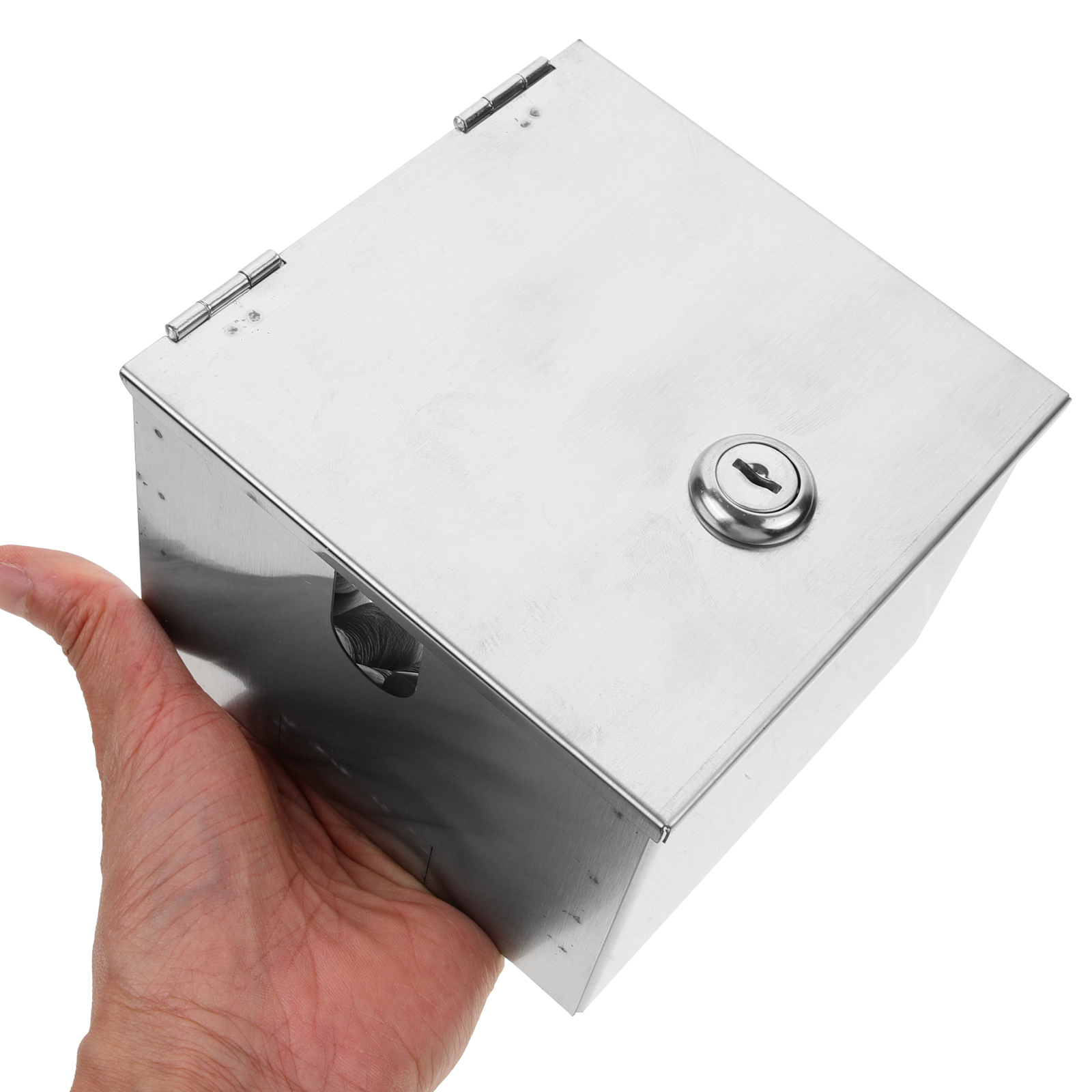 Outdoor Socket Protector Stainless Steel Outlet Socket Box Lockable Protector for Socket Outlet outlet box