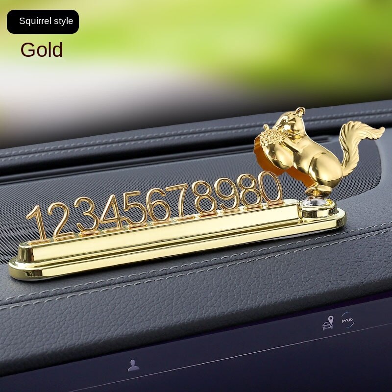 Car Temporary Parking Sign Car Car Moving Car Interior Decoration Supplies Decoration: S