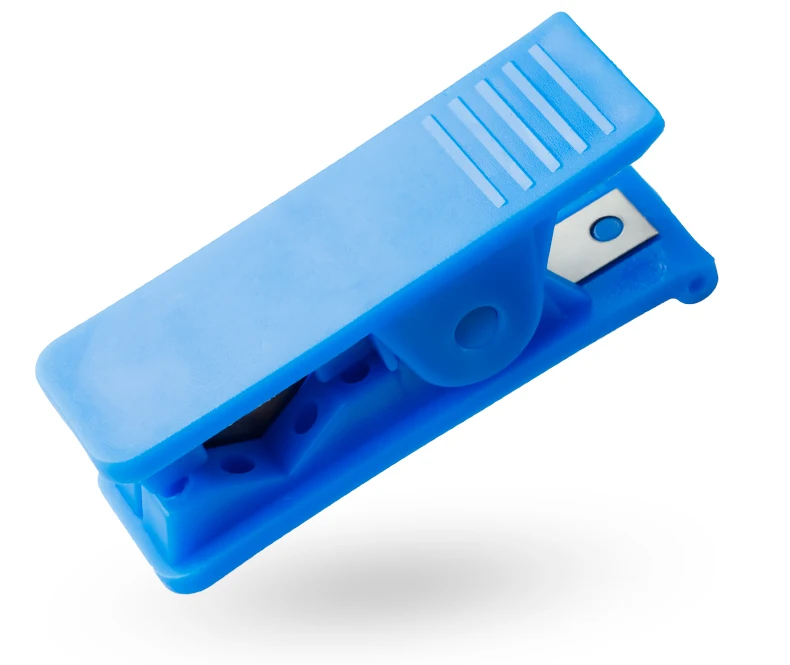 Nylon Pvc Pu Plastic Buis Buis Slang Filter Cutter Warm Water Purifier Gesneden Gereedschapsblad Voor 3d Printer Deel Buis Ptfe Buis Snijder: WHITE