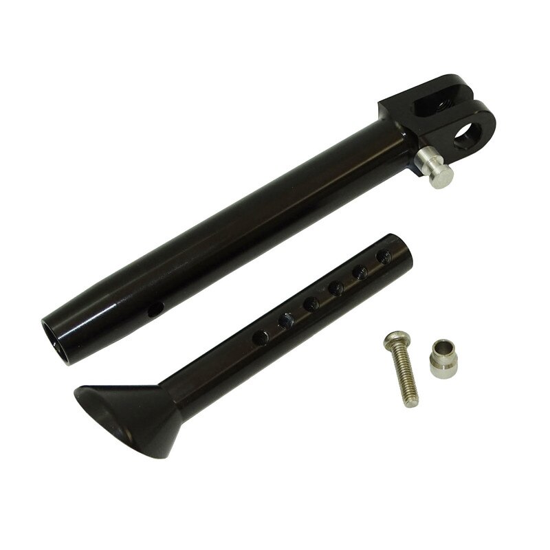 Cnc billet justerbar kickstand fodspark sidestand benstøtte til kawasaki ninja  zx1000 zx-10r zx10r