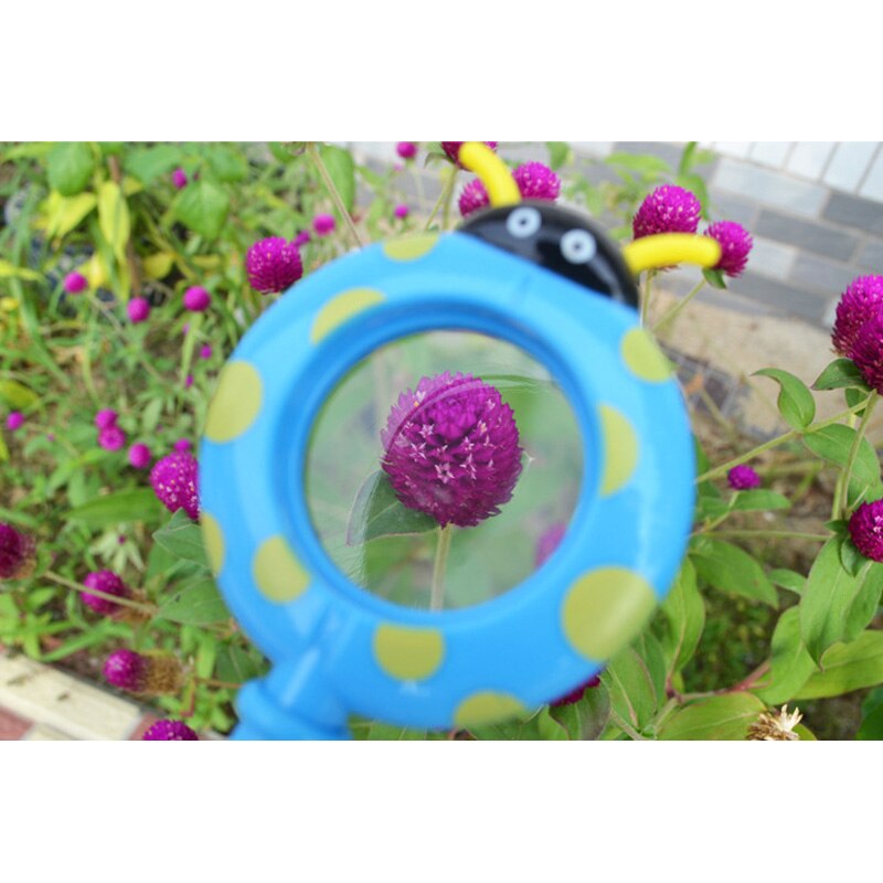 1pc children&#39;s toy magnifying glass insect modeling early education physical chemistry science experimental education
