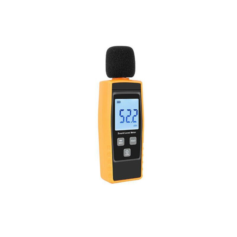 Digital Sound Level Noise Meter 30-130dB Decibel Detector LCD Backlight RZ1359 Noise Meter Sound Measurement Instruments