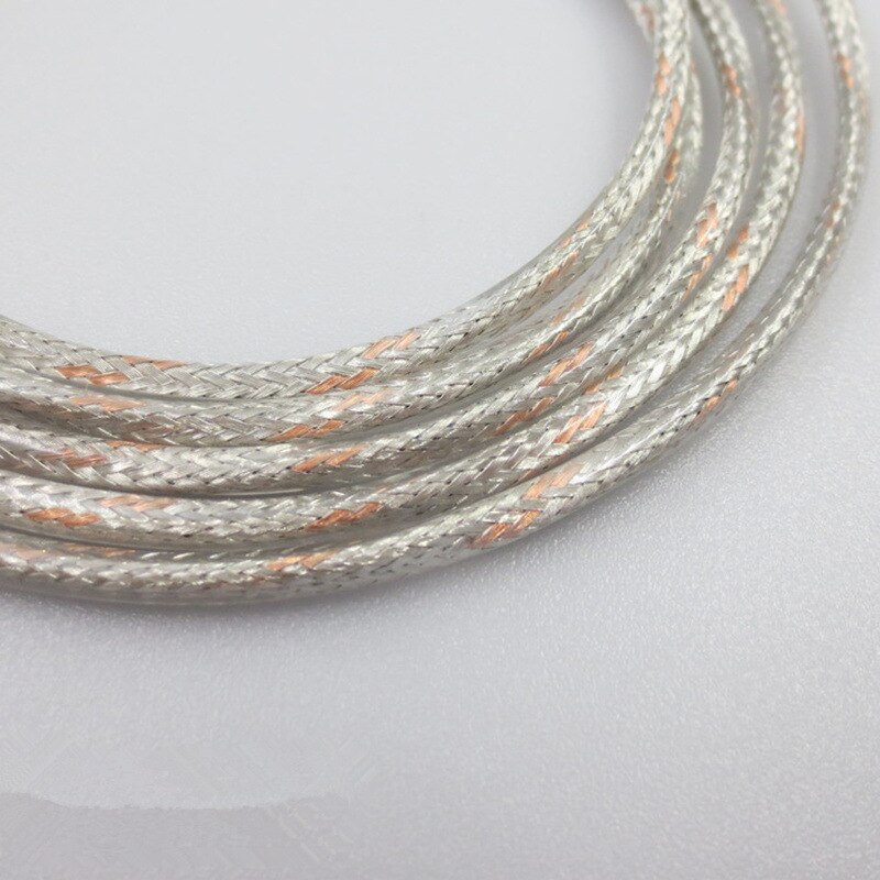 64 cali/1.6 metrów biały kabel robić słuchawek słuchawek przewód drutu dla SHURE SE215 SE315 SE425 SE535 TH904 kabel audio czarny-1.2m