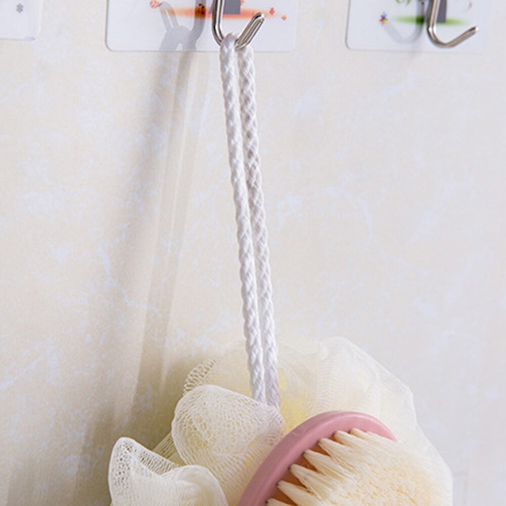 1Pc Zachte Haren Massage Borstel Lange Steel Body Reiniging Douche Gereedschap Bad Lelie Dode Huid Body Massage Borstel Bad borstel