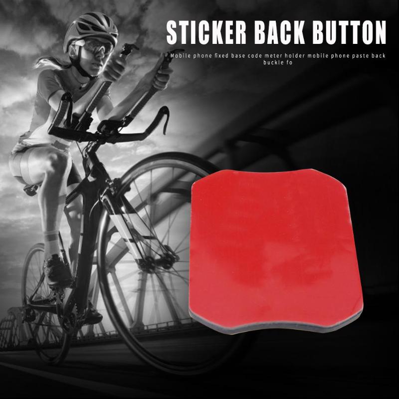 Durable Phone Back Button Paste Multi-function Bicycle Phone Sticker Mount Phone Back Button Paste GPS Bracket for GARMIN Edge