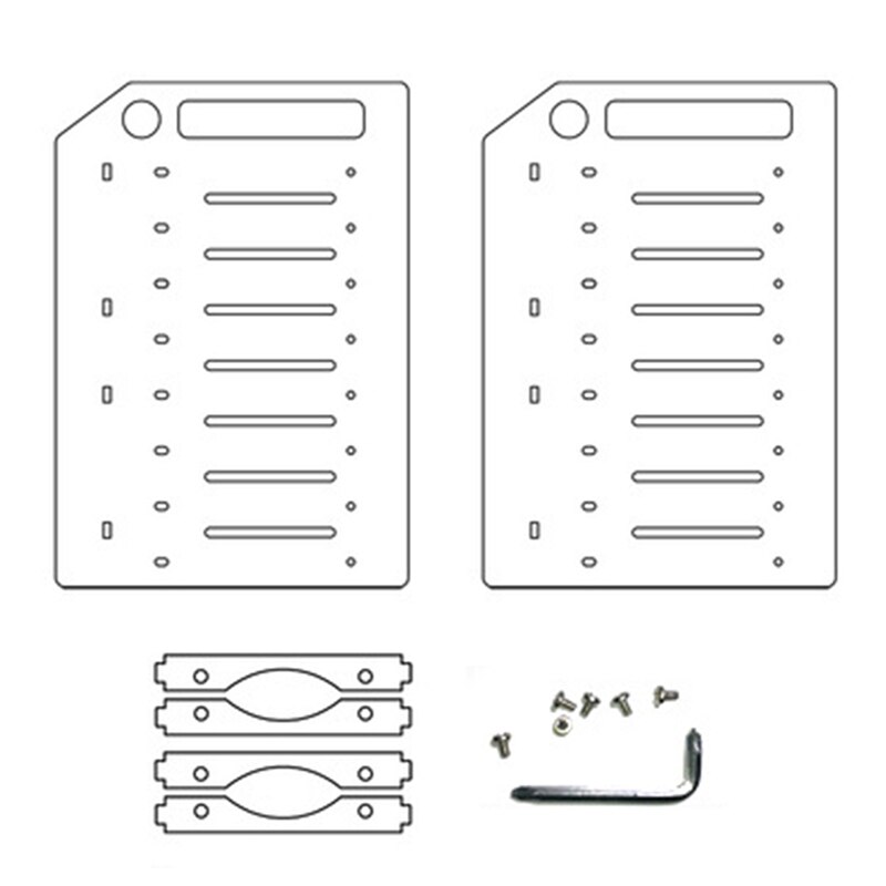 3.5 Inch Hdd Harde Schijf Kooi 8X3.5 Inch Hdd Kooi Rack Diy Hard Disk Case Voor Btc Mijnbouw Computer Opslag uitbreiding