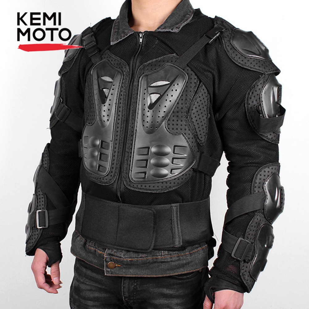 Motocross Armor Atv Full Body Protector Jassen Racing Kleding Pak Moto Motorfiets Rijden Beschermende Kleding Jassen
