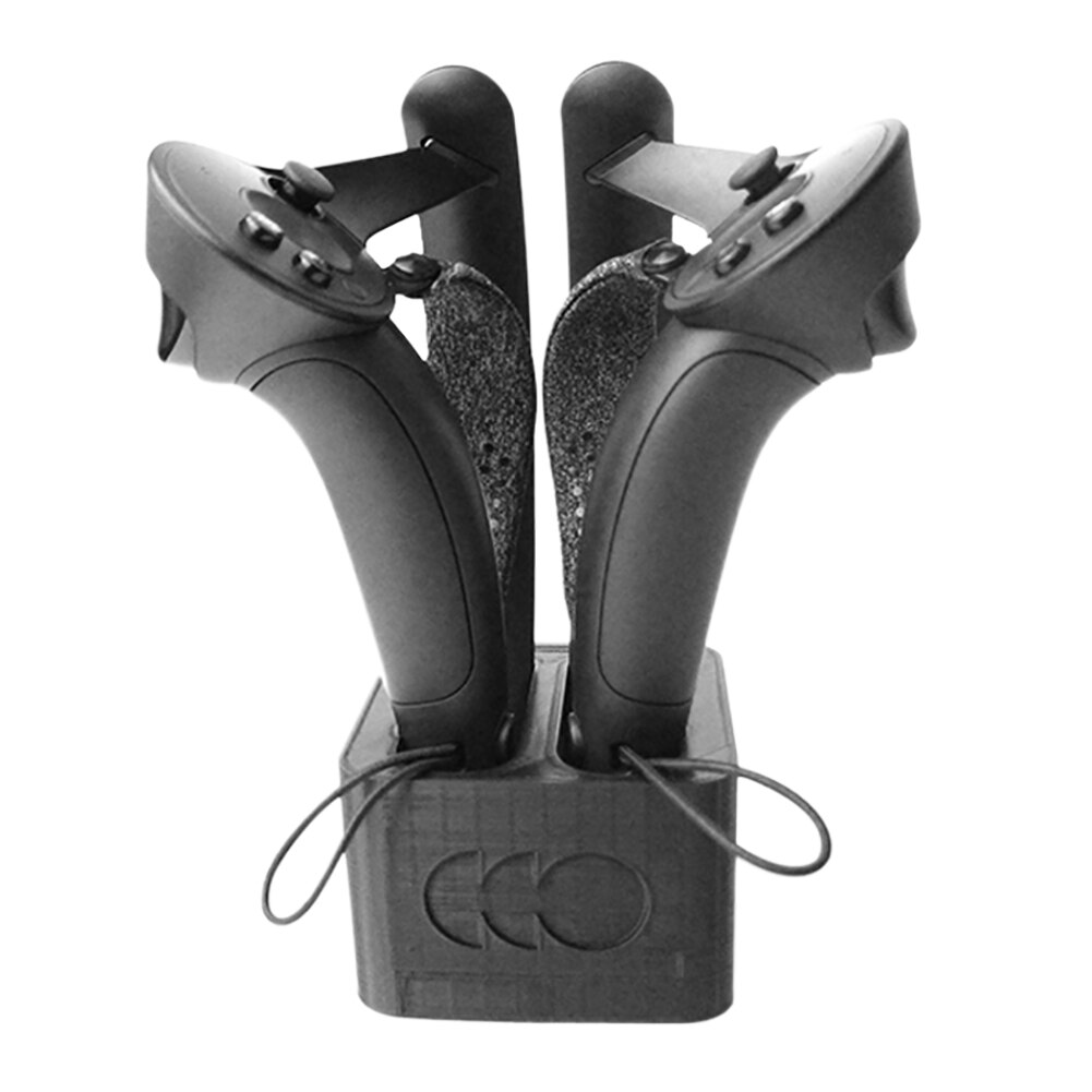 VR Controller Handle Fast Charging Dock Base For Valve Index VR Headset Hand Grip With 2 Magnetic Charging Wire