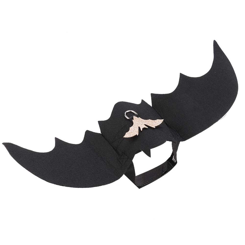 Kjæledyr hund katt flaggermus vinge cosplay rekvisitt halloween flaggermus fancy dress cosplay klær morsomme juledress dress up kjæledyr tilbehør