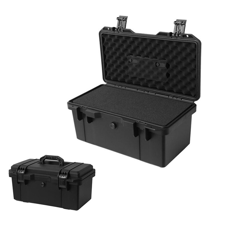 Protective Safety Toolbox Large Tool Box Household Maintenance Electrician Tool Case Thicken Anti-fall Hardware Toolbox W Foam