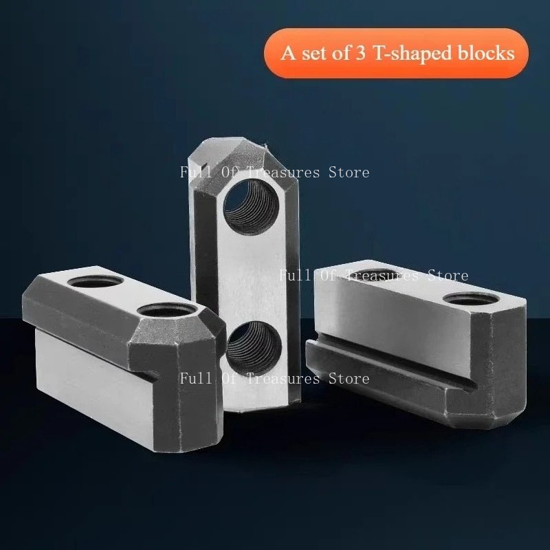 SBT 5 6 8 12 CNC Lathe Chuck Jaws Inch Internal Hole Machining Holder Boring Cutting Tool Hollow T Nut Block