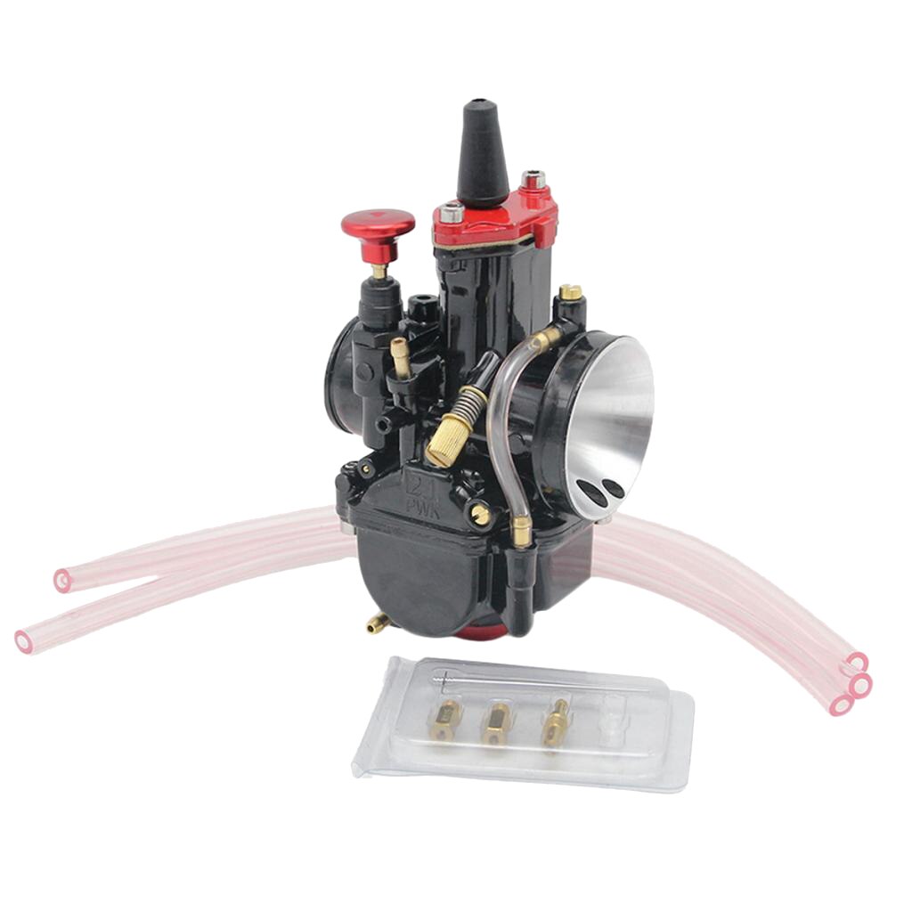 Karburator 21mm racing flad side carb til 100cc-350cc scooter atv go kart
