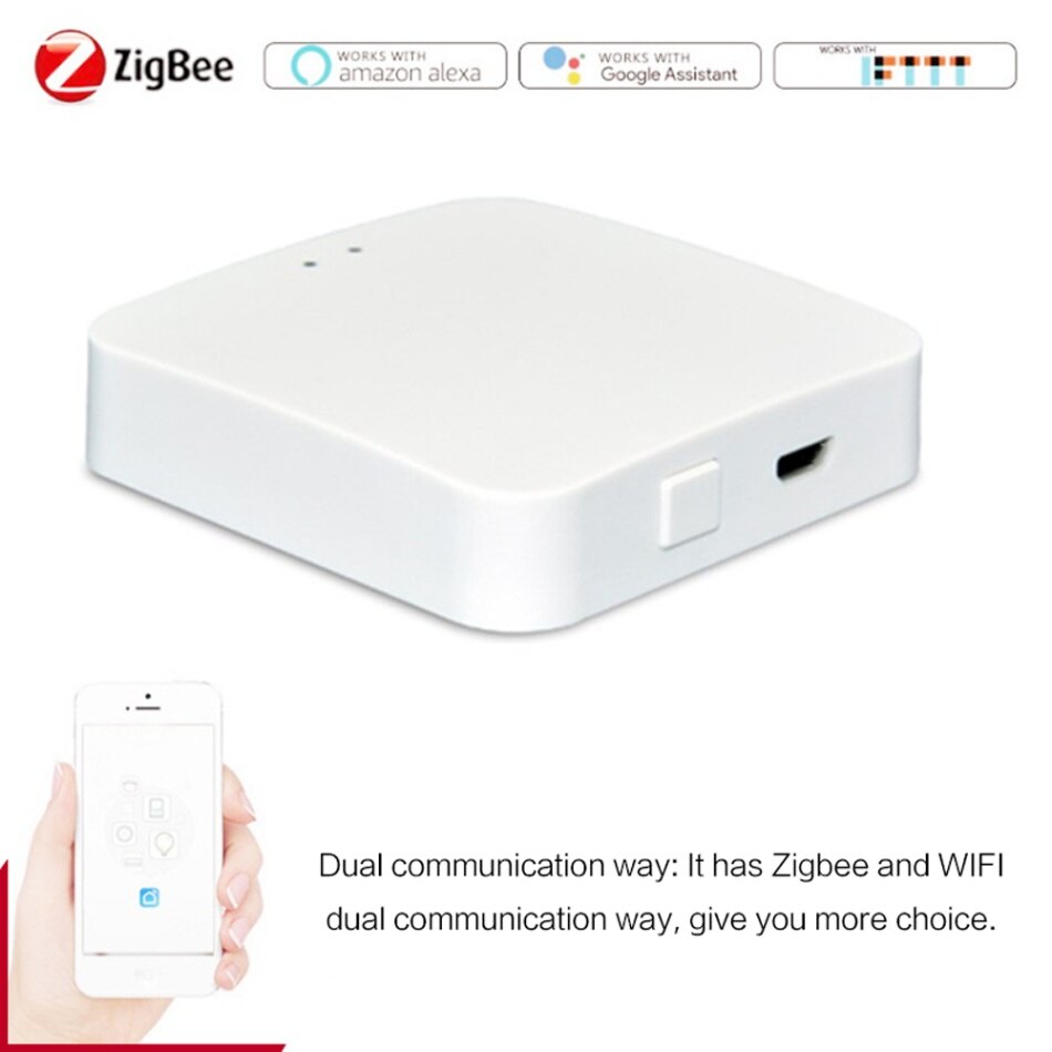 Tuya ZigBee Smart Thermostatic Radiator Valve Home Thermostat Heater Voice Control for Alexa Google Home Smart Life Thermostat: Gate-way
