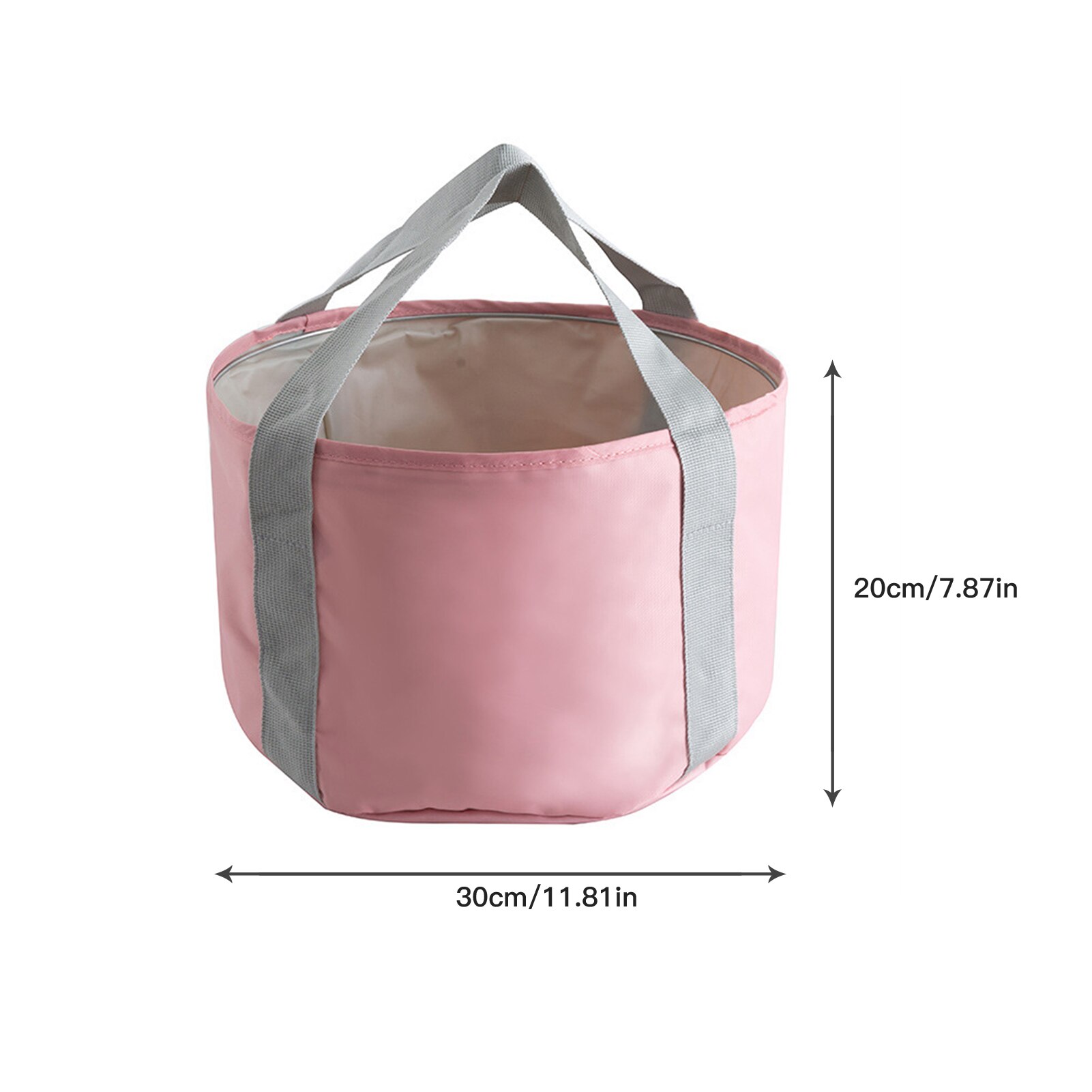 Seau Pliable PVC 20L Avec Poche Filet - Idéal Pour Lavage Voiture, Jardinage, Camping - 5