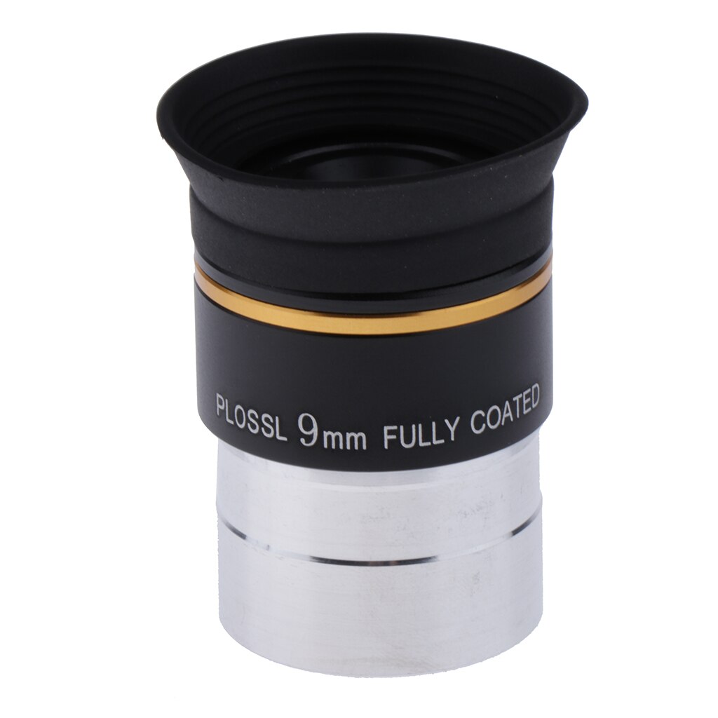 1.25&quot; Inch 31.7mm PLOSSL 9mm Eyepiece Lens For Astronomical Telescope Kit