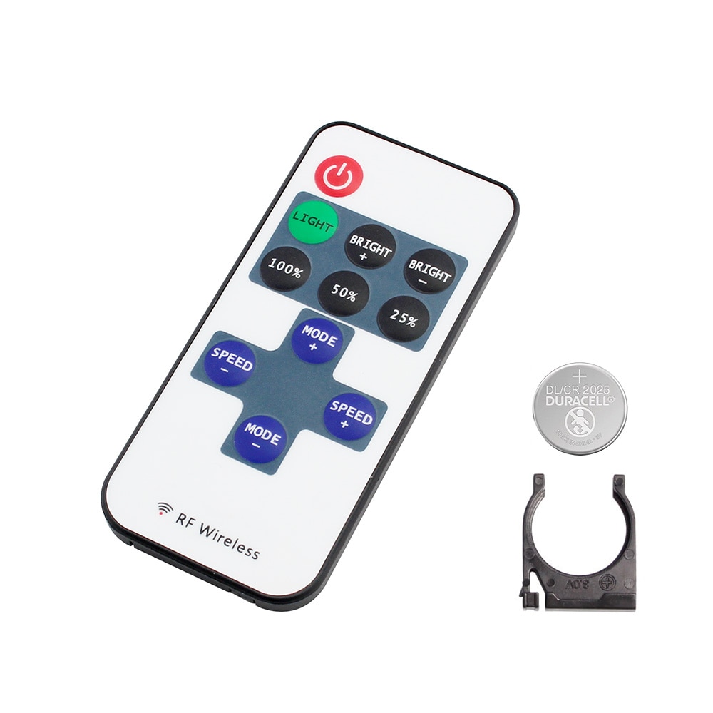 11 schlüssel USB RF Fernbedienung Für LED Streifen Mini Dimmer 5V USB Led Remote Controller Für 5050/2835 Einzigen farbe