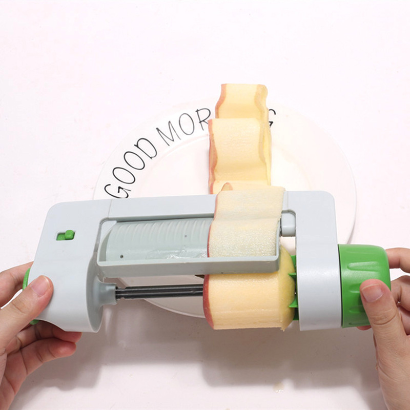 Fruit slices machine Hand Crank Apple Peeler Sheet Slicer Potato Vegetable Pear Peeler Home Kitchen Slice Peeling Machine