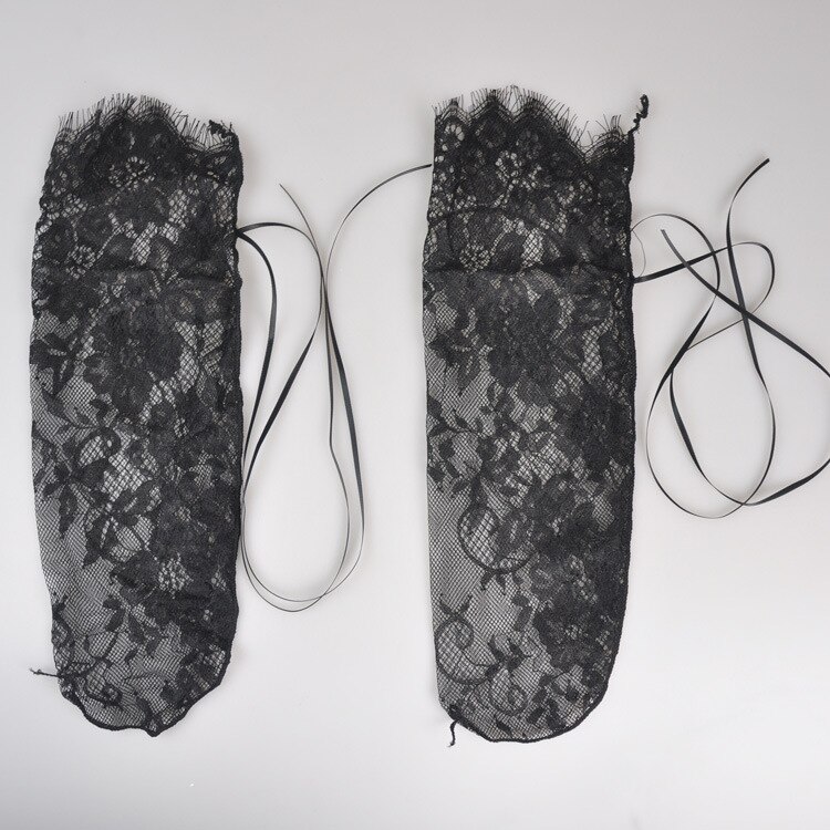 Kasure bloemenpatroon kant enkelsokken dames transparante sexy mesh sokken sprint zomer