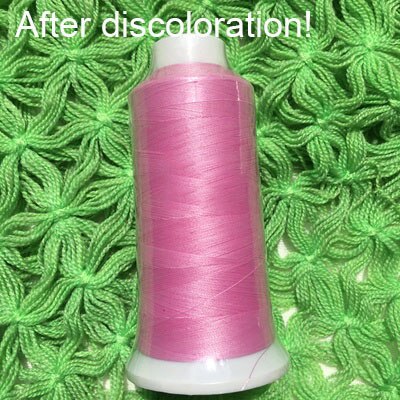 2700 meters Color Changing Sewing Thread Photosensitive UV Yarn 150D/2 UV Color Changing Yarn Spot: KHUV01