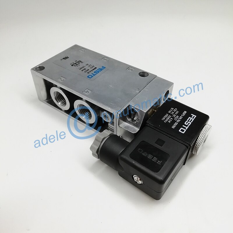 MFH-5-1/4 6211 Festo 5/2-ways pneumatic valve with coil Tiger classic solenoid valve with coil