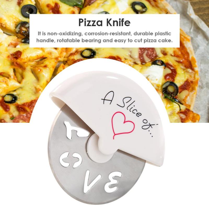Diameter 10cm Pizza Mes Cutter Thuis Familie Rvs Pizza Mes Voor Pizza Tool Thuis Keuken Bakken Tools Wielen schaar