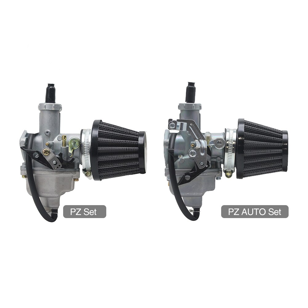 ZSDTRP PZ26 PZ27 PZ30 Carburetor Air Filter Auto/Hand Choke Lever for GY6 XR100R XR100 CRF100F XL100S Carb ATV Dirt Bike Go Kart