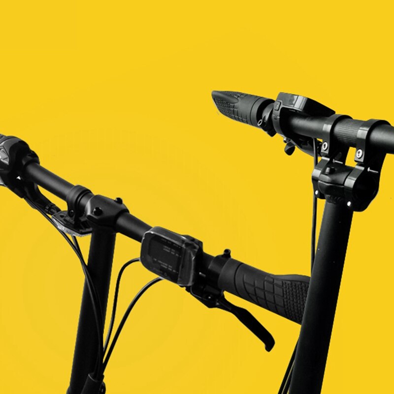 Pour XIAOMI QICYCLE EF1 pièces de vélo pliantes électriques hauteur de guidon modifiée matériau en alliage Ultra-léger creux plus longtemps