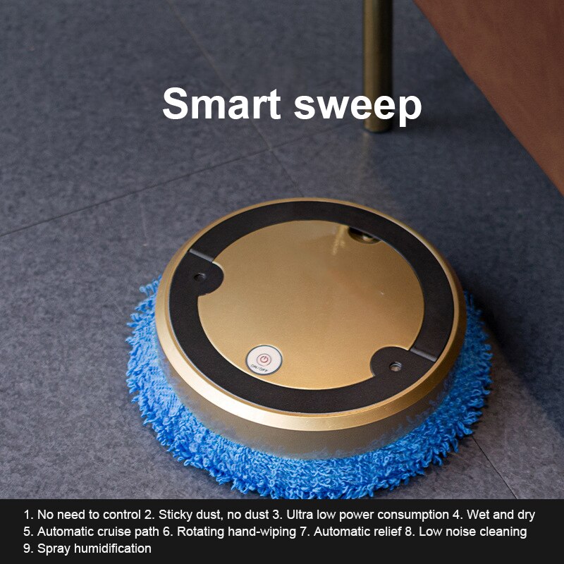 Smart Auto UV Disinfection Sweeping Robot Vacuum Cleaner Floor Suction Sweeper Mop robot sweeper dragging robot