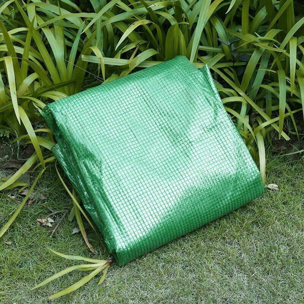 Zonder standaard pe-gaasdoek tuinieren grote plank torenspits inloop plantenkas hoezen 143*143*19cm