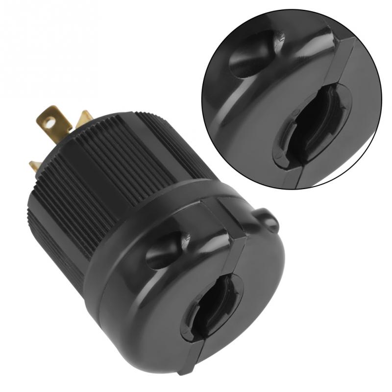 Twist Lock Electrical 3 Pin Plug Receptacle Connector Male & Female NEMA L6-30P L6-30R 30A 250V